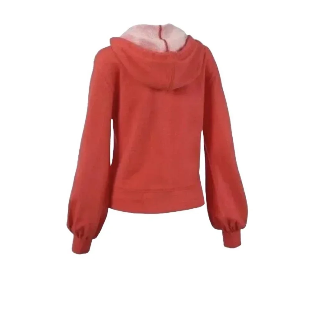 Cabi Tangerine Deluxe Full Zip Hoodie W's Small Balloon Sleeve Tassel 5657 - Picture 10 of 12